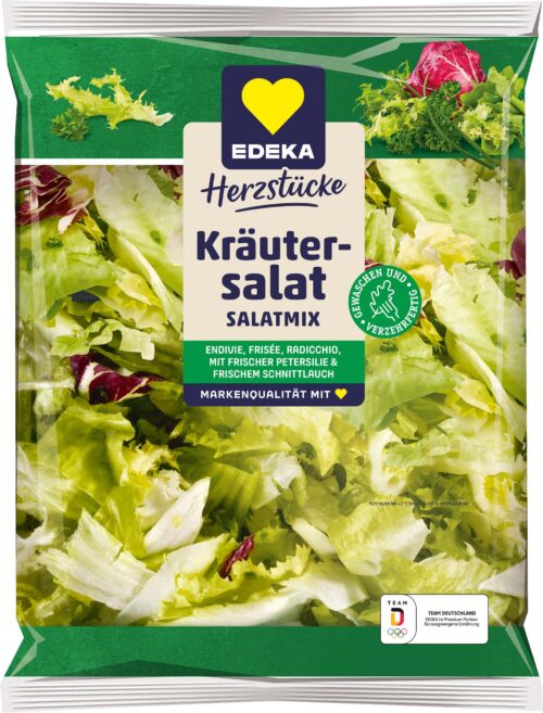 EDEKA Herzstücke Salatmix Kräutersalat 200g