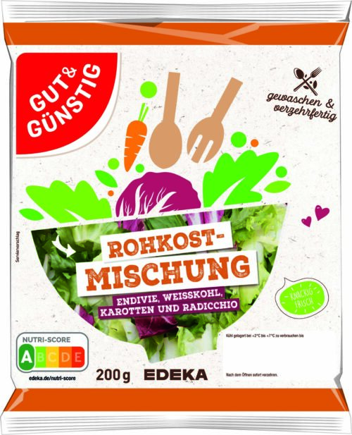 Gut & Günstig Salatmischung Rohkost-Mix 200g