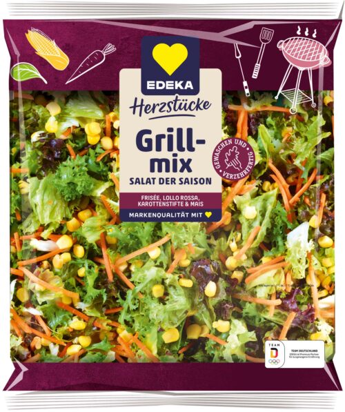 EDEKA Herzstücke Salat der Saison Grillmix 350g