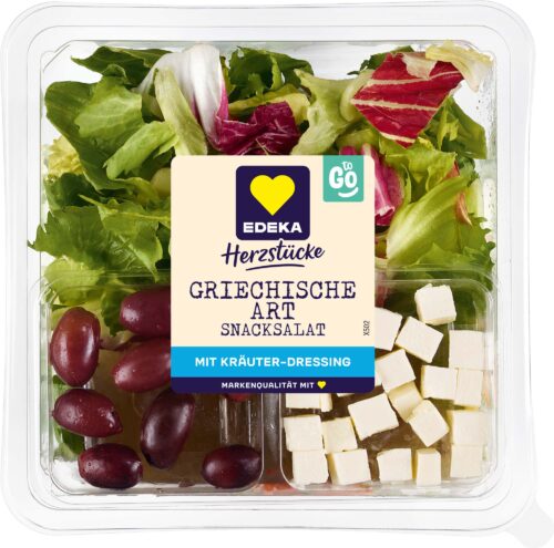 EDEKA Herzstücke Snack Salat Griechische Art 280g