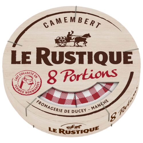 Le Rustique Camembert 48% 8x30g