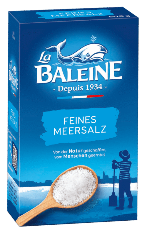 La Baleine Meersalz fein 500g