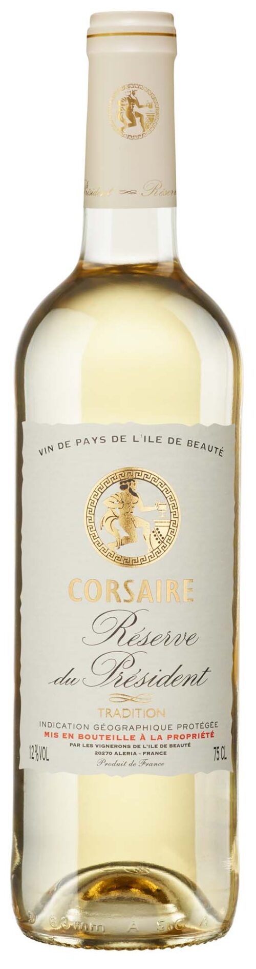 Corsaire Reserve du President weiss trocken 0,75l