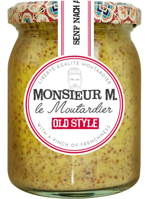 Monsieur M. le Moutardier Bio Old Style 200g