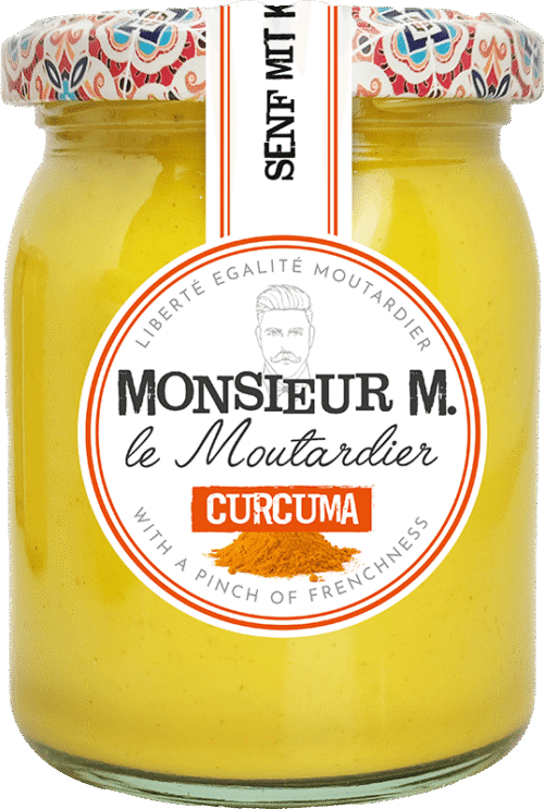 Monsieur M. le Moutardier Bio Curcuma 200g