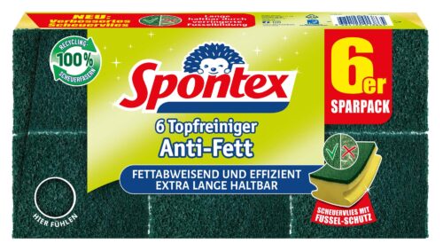 Spontex Topfreiniger Anti-Fett 6er Pack