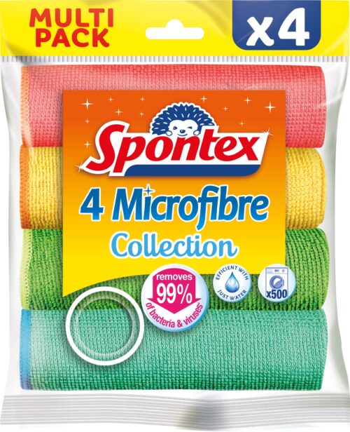 Spontex Microfibre Collection 4er Pack