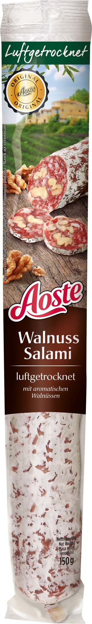 Aoste Walnuss-Salami 150g