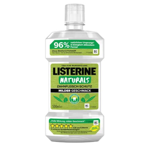 Listerine Mundspülung Naturals Zahnfleischschutz 500ml