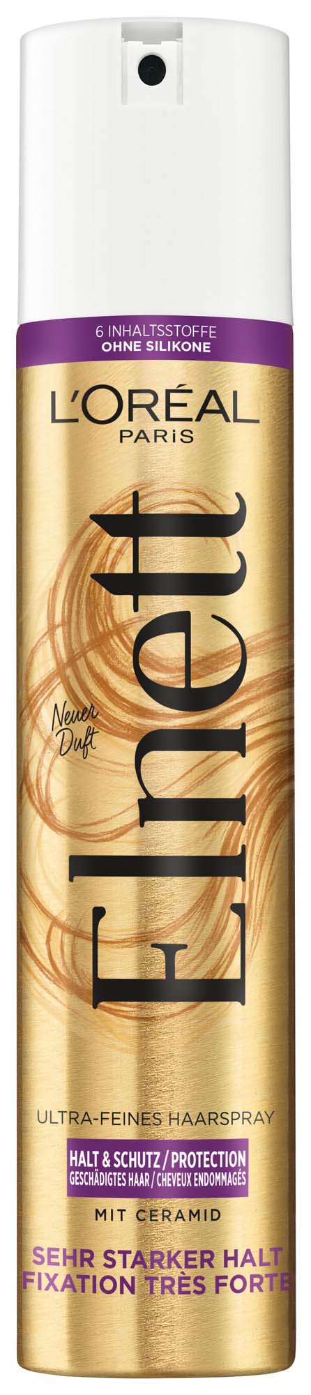 Elnett Ultra-Feines Haarspray Halt & Schutz Sehr starker Halt 300ml