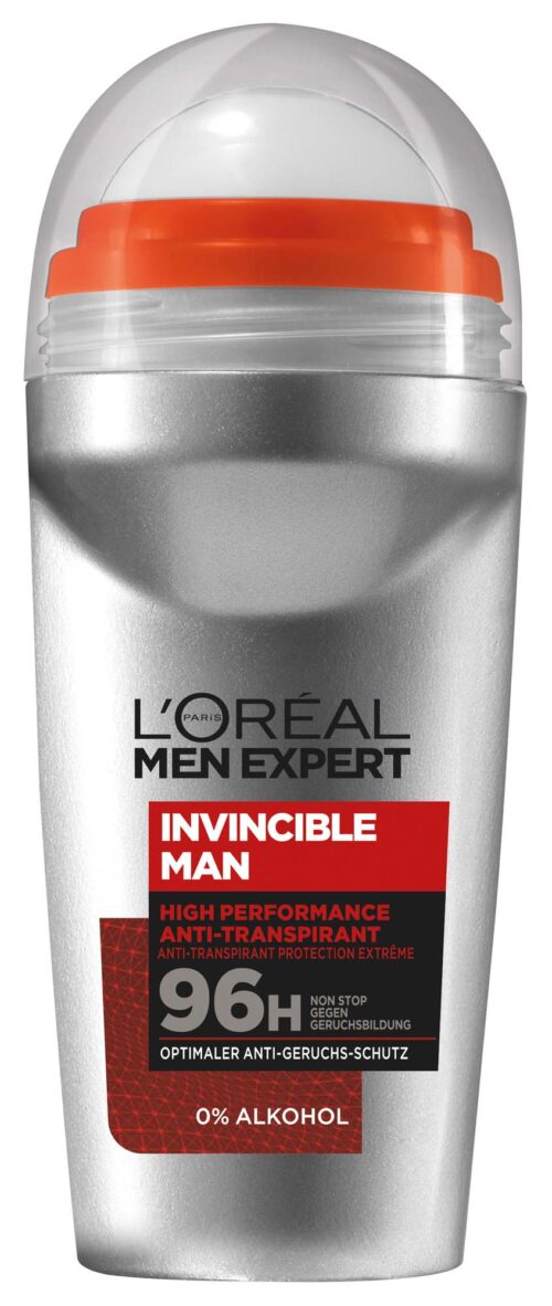 L'Oréal Paris Men Experts Roll-on Invincible Man 96h 50ml