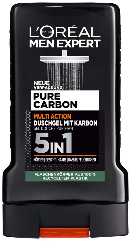 L'Oréal Paris Men Expert Pure Carbon mit Karbon, Multi Action 5in1 250ml