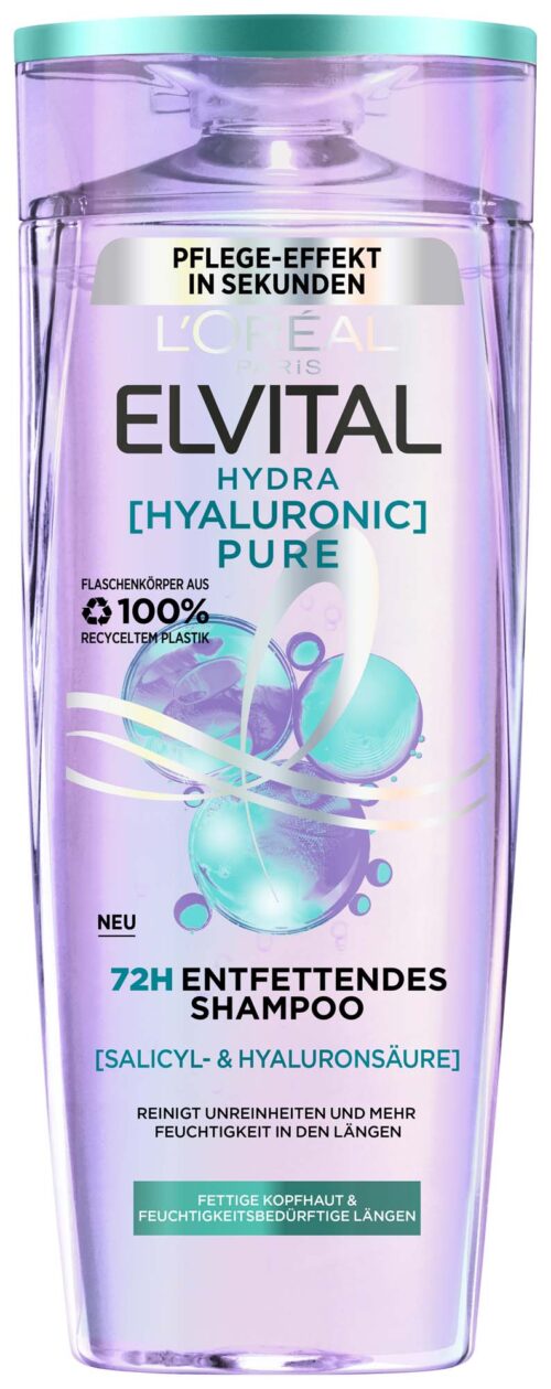 Elvital Hydra Hyaluronic Pure entfettendes Shampoo 300ml