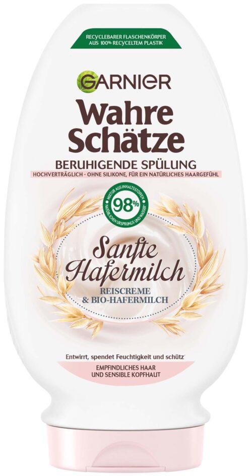Garnier Wahre Schätze Beruhigende Spülung Sanfte Hafermilch 200ml