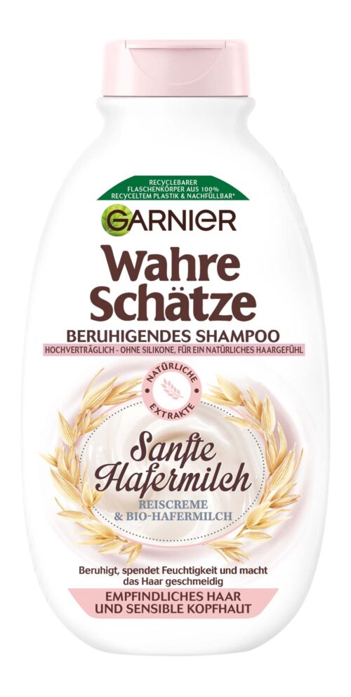 Garnier Wahre Schätze Beruhigendes Shampoo Sanfte Hafermilch 250ml