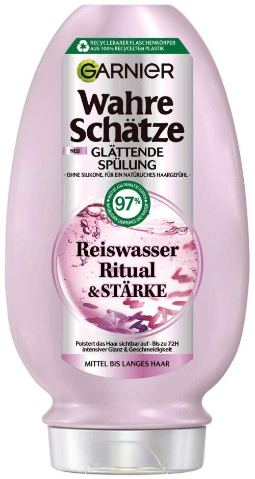 Garnier Wahre Schätze Reiswasser Ritual & Stärke Glättende Spülung 200ml