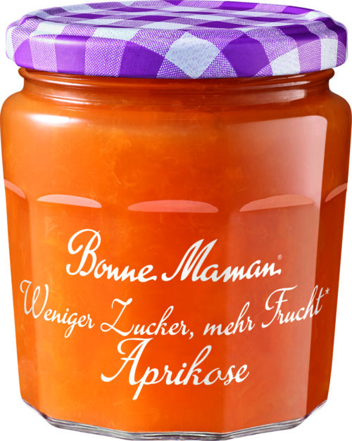 Bonne Maman Weniger Zucker mehr Frucht Aprikose 335g
