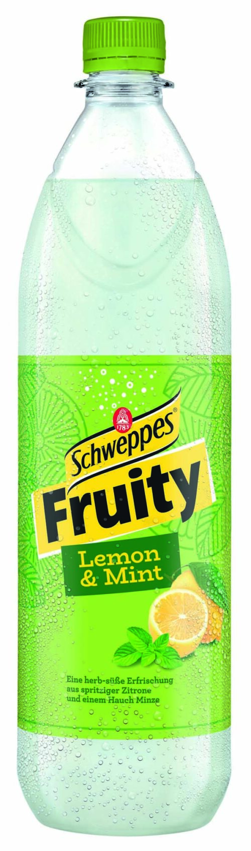 Schweppes Fruity Lemon & Mint PET MW 1l