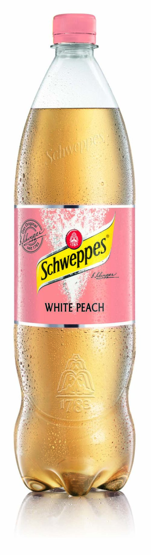 Schweppes White Peach PET EW 1,25l