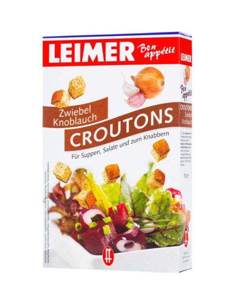 Leimer Croutons Zwiebel-Knoblauch 100g