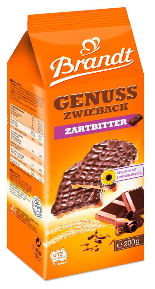 Brandt Genuss Zwieback Zartbitter 200g