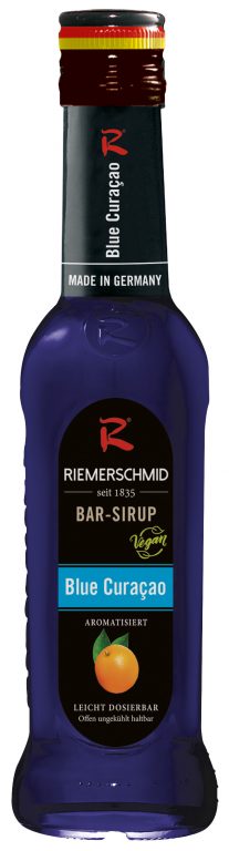 Riemerschmid Bar Sirup Blue Curacao 0,25l