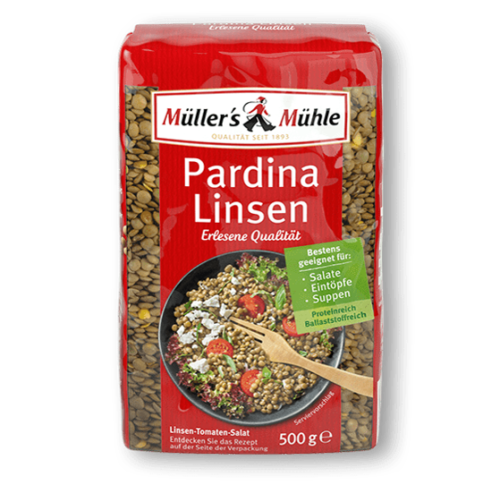 Müller's Mühle Pardina Linsen 500g