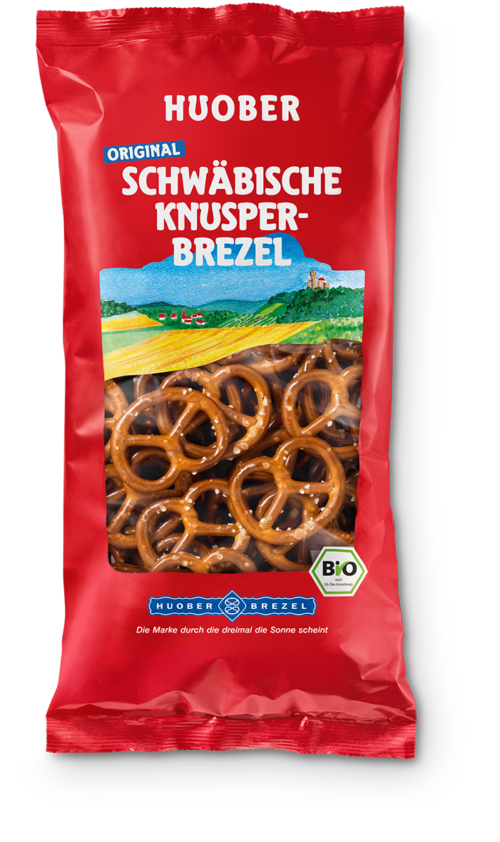 Huober Bio Schwäbische Knusper Brezel 175g