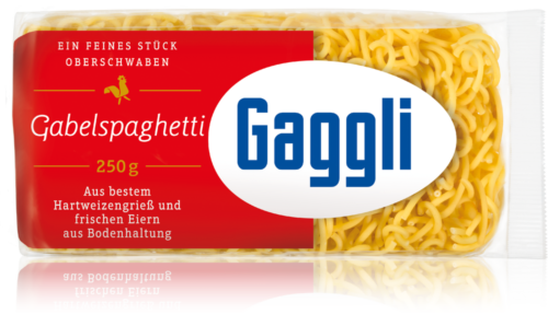 Gaggli Frischeier-Gabelspaghetti 250g