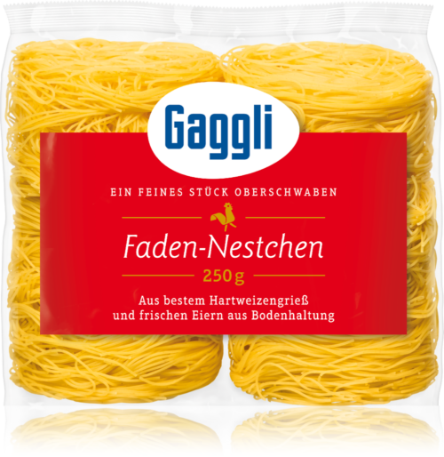 Gaggli Frischeier-Faden-Nestchen 250g