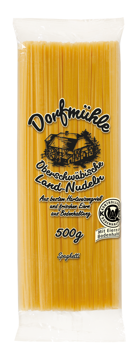 Dorfmühle Oberschwäbische Land-Nudeln Spaghetti 500g