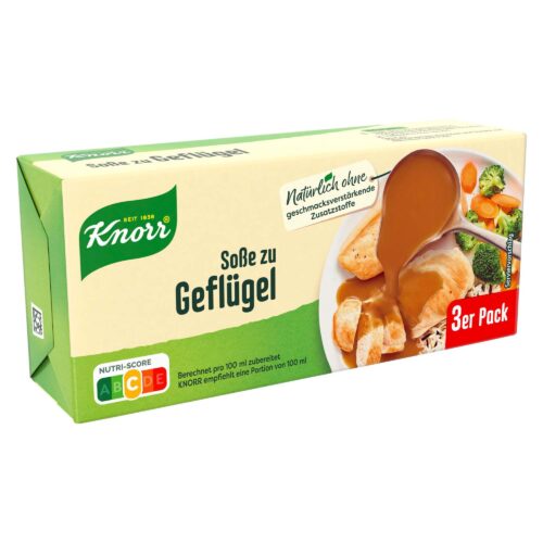 Knorr Soße für Geflügel 3x250ml