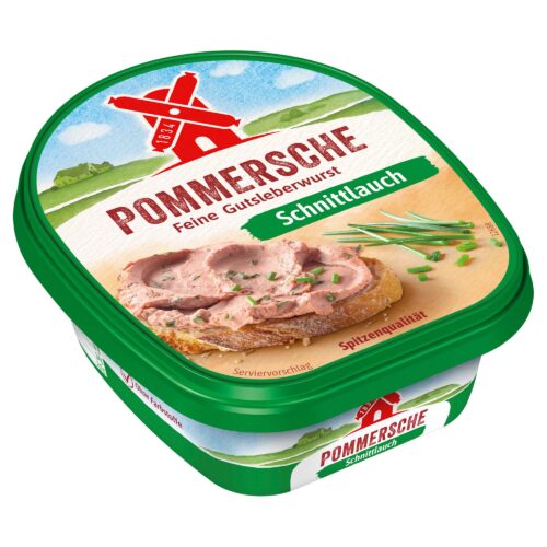 Pommersche Leberwurst Schnittlauch 125g