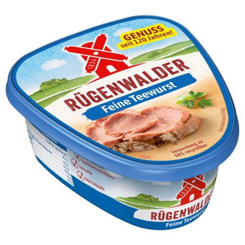 Rügenwalder Teewurst fein im Becher 125g