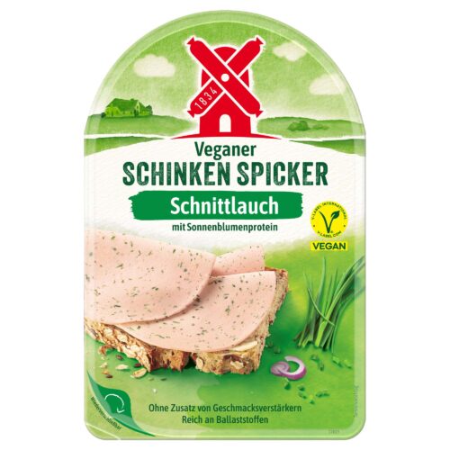 Rügenwalder Veganer Schinken Spicker Schnittlauch 80g