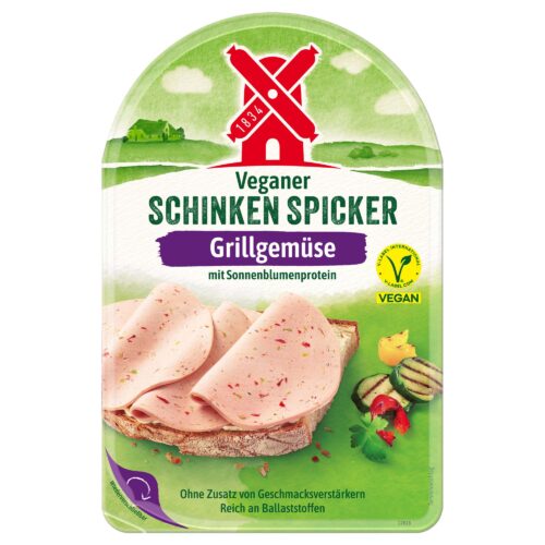 Rügenwalder Veganer Schinken Spicker Grillgemüse 80g