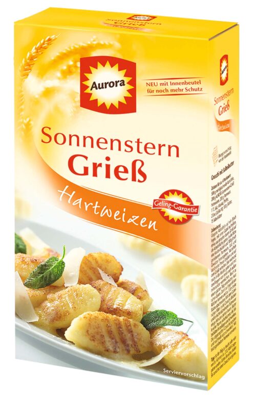 Aurora Hartweizengrieß 500g