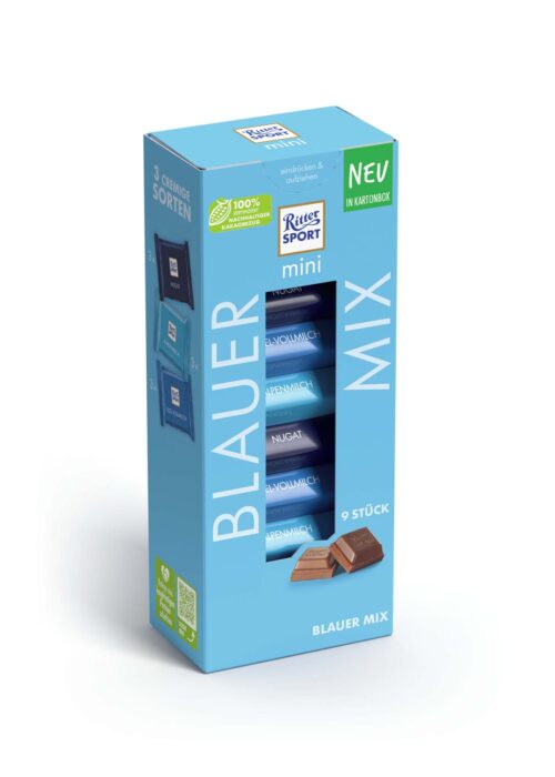 Ritter Sport Mini blauer Turm 150g