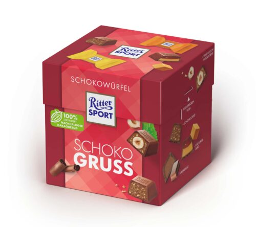 Ritter Sport Schokowürfel Schoko Gruss 176g
