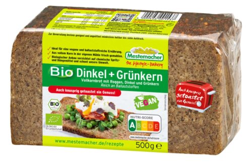 Mestemacher Bio Dinkel Grünkern 500g