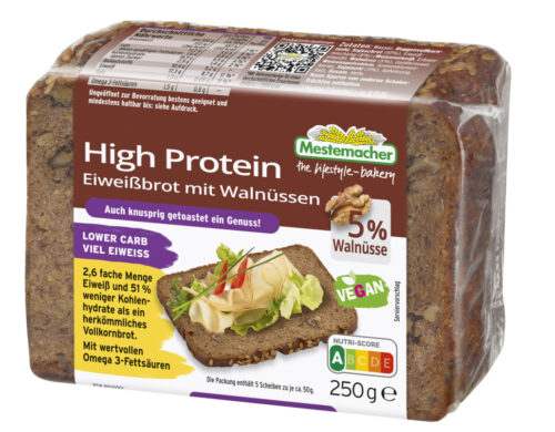 Mestemacher Eiweißbrot mit Walnüssen 250g