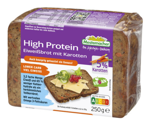 Mestemacher Karotten Eiweißbrot 250g