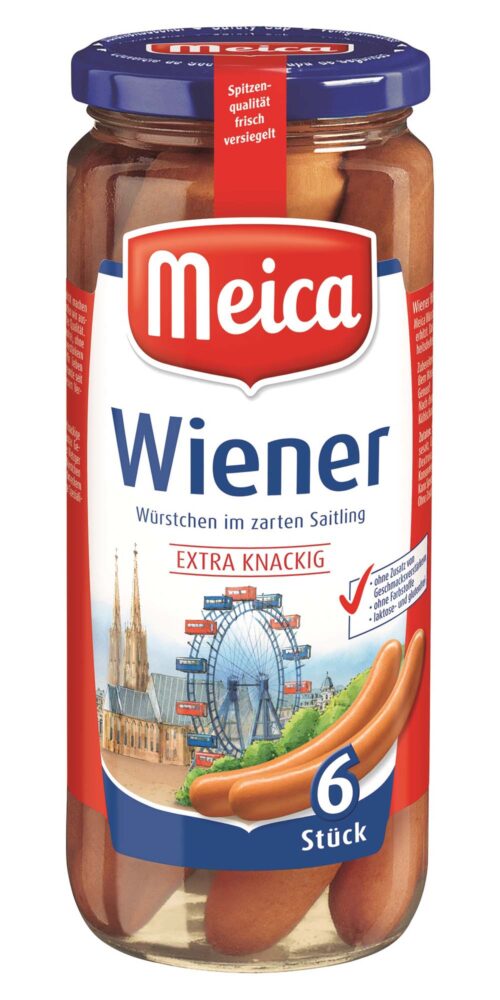 Meica 6 Wiener Würstchen 540g