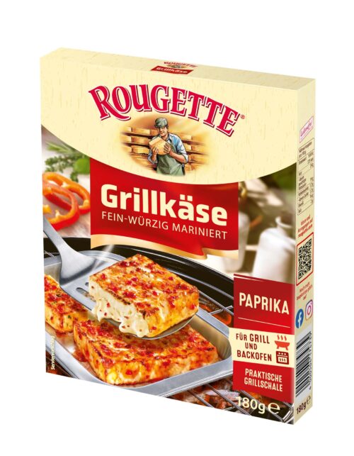 Rougette Marinierter Grillkäse Paprika Kräuter 55% 180g