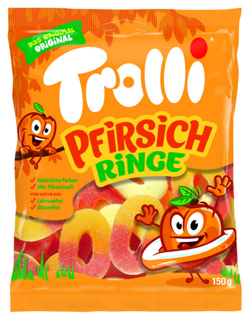Trolli Pfirsichringe 150g