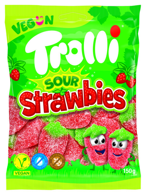 Trolli Sour Strawbies 150g