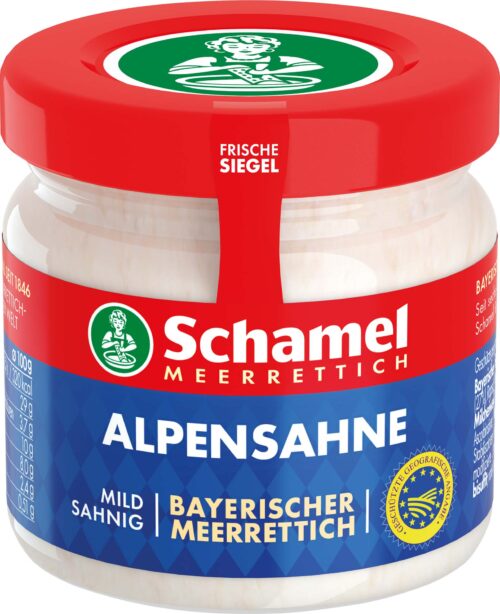 Schamel Bayrischer Alpensahne Meerrettich 45g