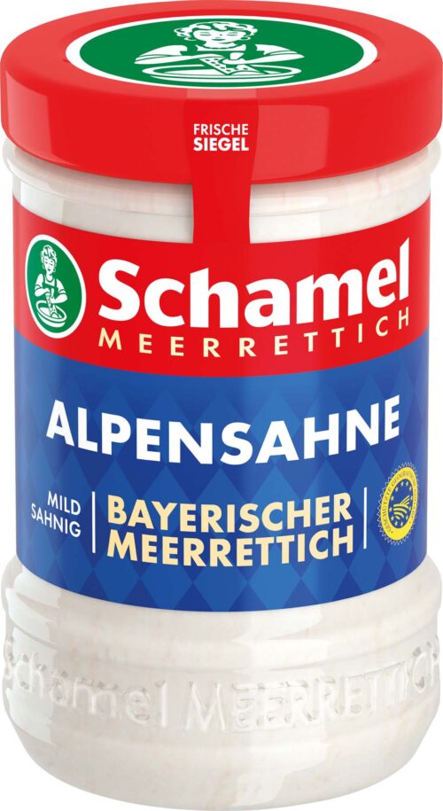 Schamel Bayrischer Alpensahne Meerrettich 135g