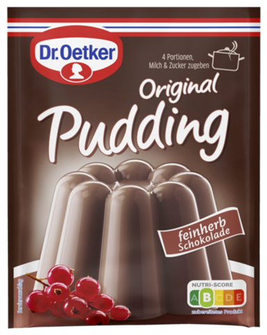 Dr.Oetker Original Puddingpulver feinherb Schokolade 3ST 144g