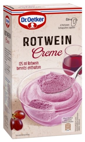 Dr.Oetker Rotwein Creme 203g